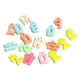 100 Pcs, 10mm Multicolor Alphabet Letter Acrylic Beads