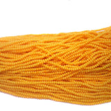 1140+ Pcs, 4x3mm Yellow Acrylic Rondelle Beads
