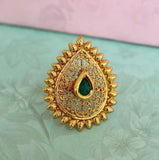 Abhira Adjustable Finger Ring