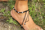 Anklet Handmade Thread With birds Charms ( 2 Pcs. )
