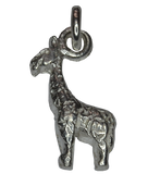 92.5 Sterling Silver Giraffe Charm 13x5mm