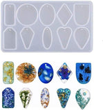 Silicone Earring and Pendant Resin Mold