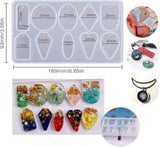 Silicone Earring and Pendant Resin Mold