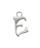 Sterling Silver Alphabet Charm E