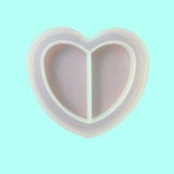 Silicone Heart Resin Mold