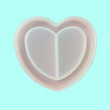 Silicone Heart Resin Mold