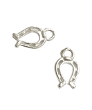 Sterling Silver Horse Shoe Charm 11x7mm