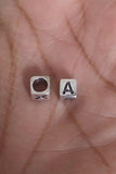 Sterling Silver Alphabet A Bead