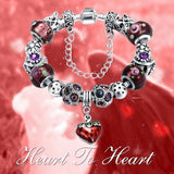 Crystal Pandora Beads Bracelet