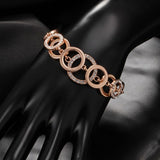 Copper Plated Charm Bracelet