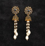 Designer Beaded Pearl Pacchi Earring