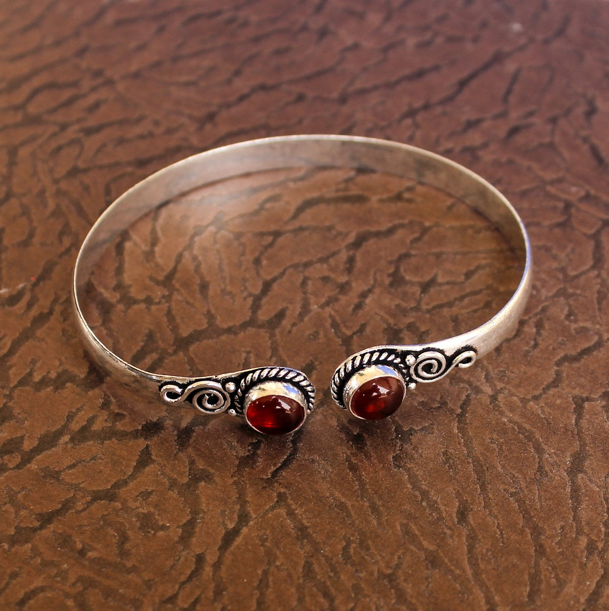 Chopard 18k Rose Gold Happy Hearts Red Stone Bangle Bracelet- 85A074-5 –  Moyer Fine Jewelers