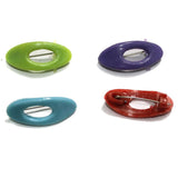 0.5 Inch Acrylic Brooch Pin Fittings Assorted Color