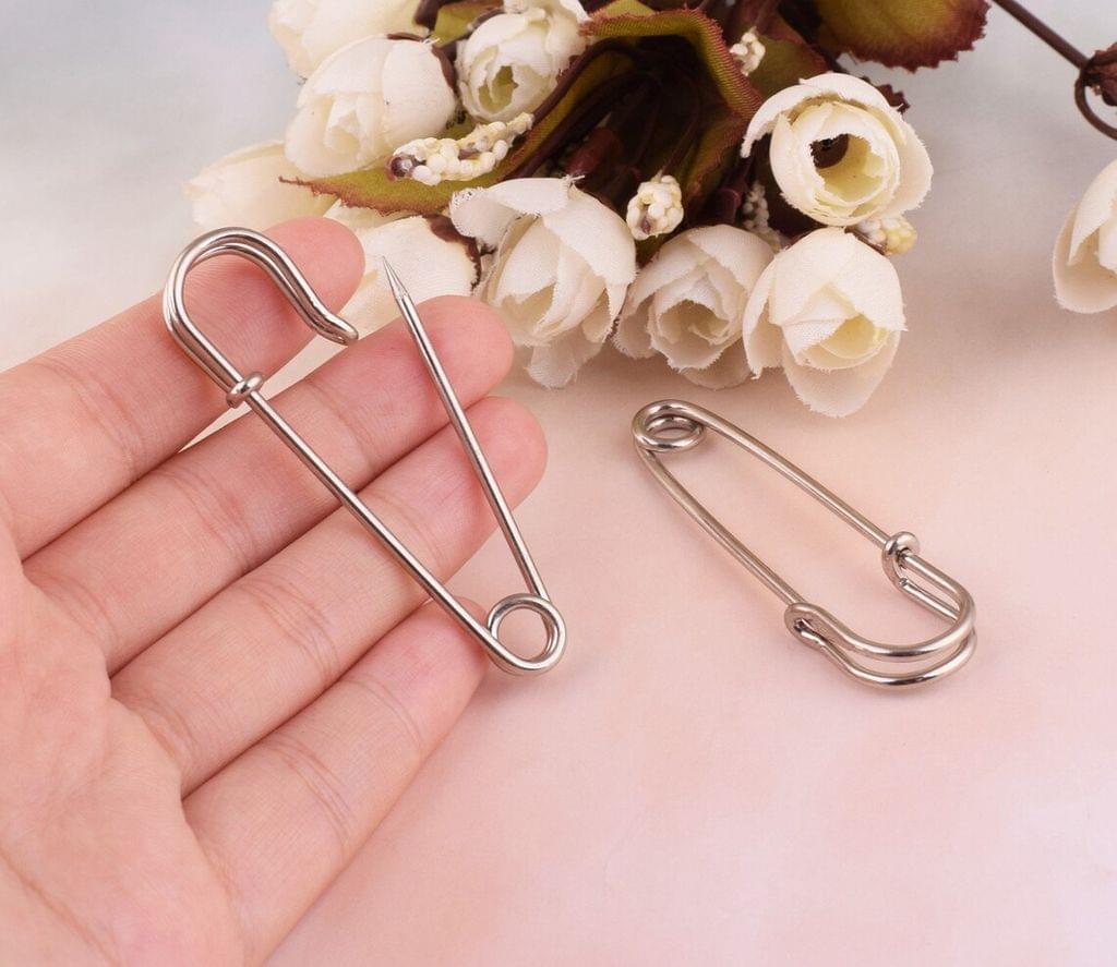 2.75 Inches Metal Safety Pins