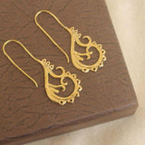 Brass Earring Golden For Girls