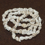 78+ Pcs, 8-10mm Drilled One Hole Sea Shell Beads White