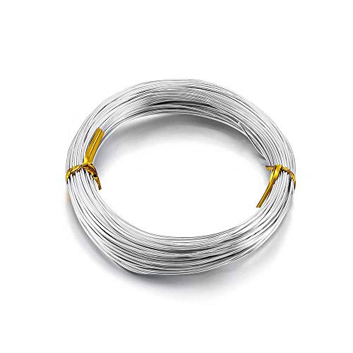 Aluminium Craft Wire Silver 10 Mtrs, Size 1 mm
