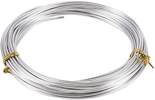 1.5 MM Aluminium Silver Craft Wire – beadsnfashion