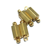 5 Pcs,14x5mm Golden Magnetic Clasps