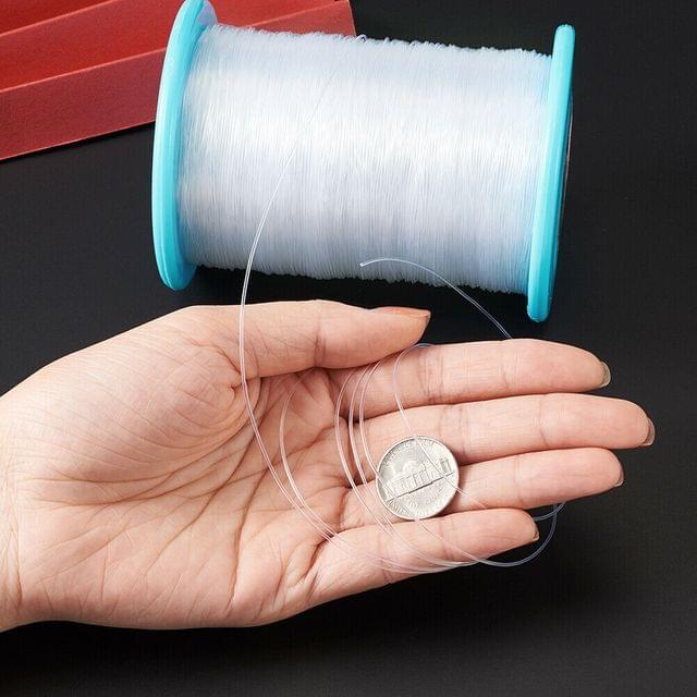 200 Mtrs, 0.7mm Nylon Thread For Jewellery Making – beadsnfashion