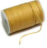Jewellery Making Cotton Cord Golden 2mm