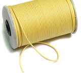 Jewellery Making Cotton Cord Yellow 2mm