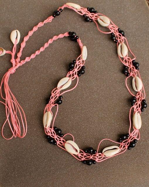 Cotton Cord Shell Cowrie Beads Belt