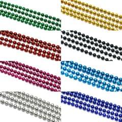 40 mtr, 2mm Metal Ball Chains Assorted