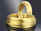 18 Mtrs 22 Gauge Golden Plated Brass Craft Wire