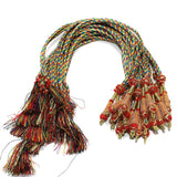 Zari Necklace backrope Dori Multicolor, Pack Of 12 Pcs