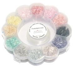 2 Cut Silky Colors Glass Seed Beads Kit