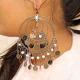 Hoop Earring Black