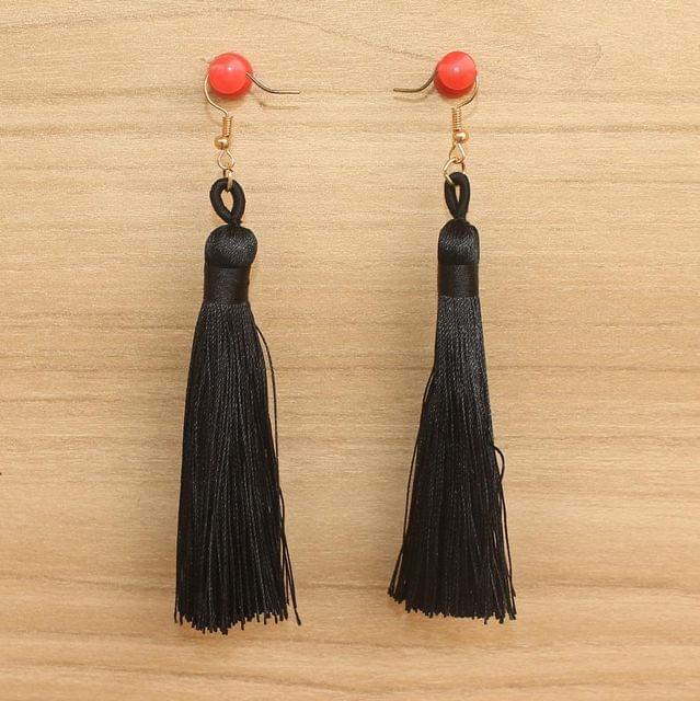 Buy Ayan Creation Red Pom Pom & Tassel Earring For Women & Girls ( Pack Of  2 Pair ) at Amazon.in