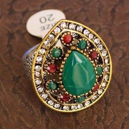 Designer Victorian Finger Rings Multicolor_BNFRJF107