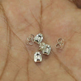 6x3mm Silver Earring Posts