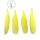 80+ Premium Jewellery Making Feathers Yellow