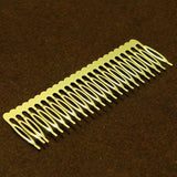 12.5 cm, 24 Teeth Comb Hair Clip Base