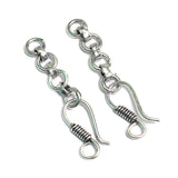 2 Inch AAA Quality German Silver Extender Chain With Hooks