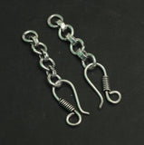 2 Inch AAA Quality German Silver Extender Chain With Hooks