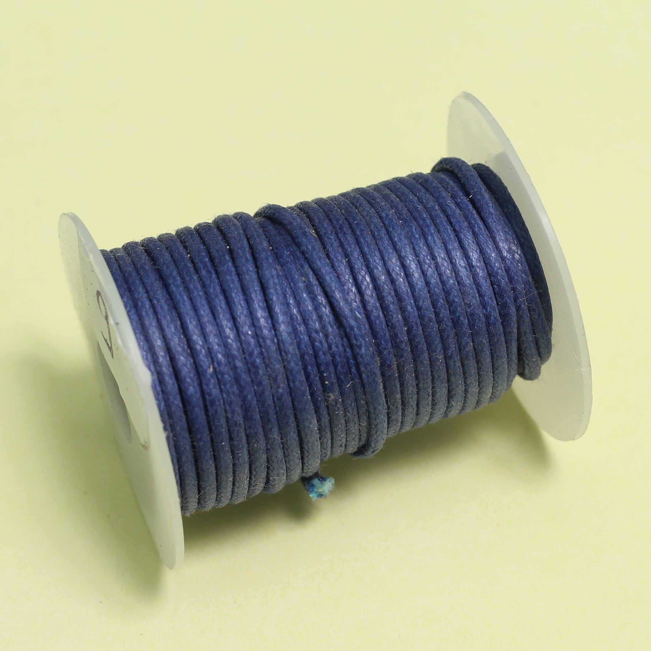 Jewellery Making Cotton Cord Blue 2mm
