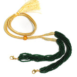 Seed Beads Pendant Dori Green