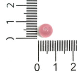 8mm Pink Round Monalisa Beads 1 String