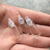 Mini Transparent Clear Glass Bottles