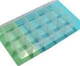 Acrylic Beads Storage Box 15 Cavity 1 Pc, 10.5x6.5 Inch