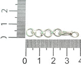 25 Pcs, 1.5 Inch Extender Chain With Hooks