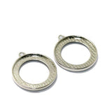 1.25 Inches Round Bezel Setting Pendant Base Frame