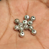 50 Pcs German Silver Beads 5x6mm