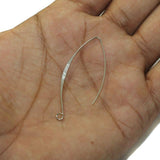 5 Pairs Earring Hooks Silver