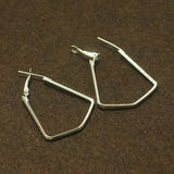 2 Inches Earring Hooks Silver