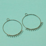 1.75 Inches Earrings Components